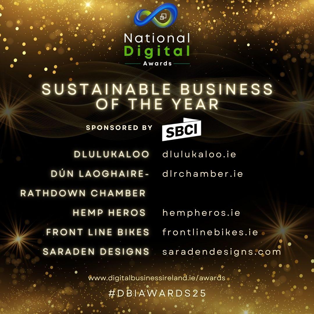 National Digital Awards - Sustainable Business of the Year