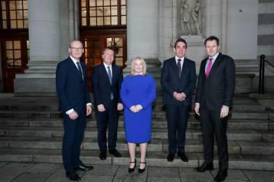 Ministers Coveney, McGrath and McConalogue announce first lender to the market for €1.2bn Ukraine Credit Guarantee Scheme